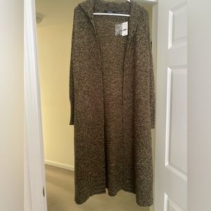 Brand New Express Long Cardigan Size L